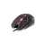Rebeltec DIABLO 2400DPI wired optical gaming mouse, black with lightning design, red LED lighting