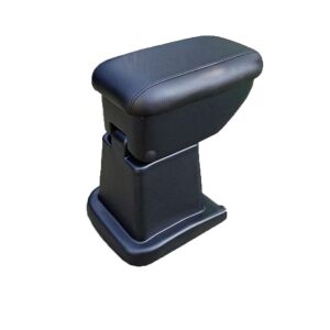 Renault Scenic III kartámasz, fekete műbőr konzol - Autós könyöklő