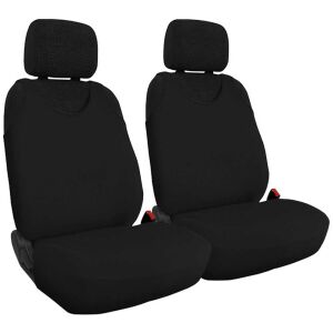 Bawelniane Univerzális Fekete Pamut Autó Üléshuzatok, első ülésvédők - Nonbrand Autó üléshuzat
