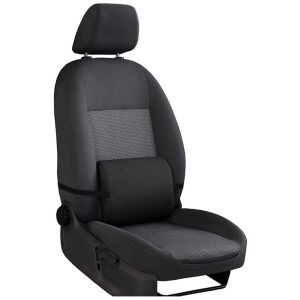 Fekete memóriahabos derékpárna autósüléshez, ergonomikus háttámasz - Derék- & Háttámasz