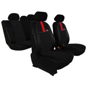 Univerzális GT8 Fekete-Piros Autó Üléshuzat Szett - Nonbrand Autó üléshuzat