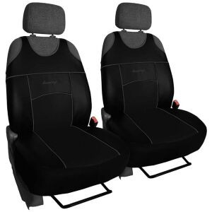 Tuning Univerzális Fekete Autó Üléshuzat - 2 darabos - Nonbrand Autó üléshuzat