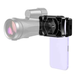 Apexel APL-F002 Smartphone Adapter for Telescopes, Binoculars, Monoculars, Microscopes, and Spotting Scopes - Mobile Phone Lens Attachment