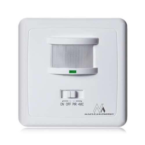 Czujnik ruchu Maclean MCE18 z PIR i mikrofonem