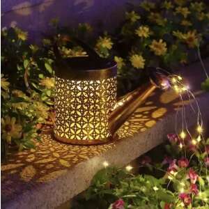 Napelemes kerti lámpa -öntözőkanna