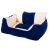 VG 19347 Dog Bed, S-size, blue/beige 103479130