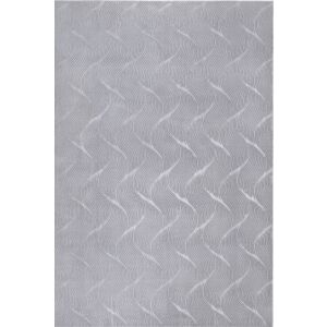 Szürke Rio 3D Orla szőnyeg, modern design, 200x280cm - Lakberendezés