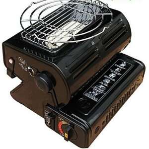 2 az 1-ben Gázfőző és Sátorfűtő - Kempingezéshez és Horgászathoz