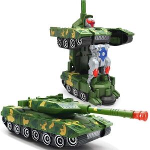 Robot Tank Transzformáló Játék - 26cm - Tank és Robot Módok - Nonbrand Interaktív gyerek játék