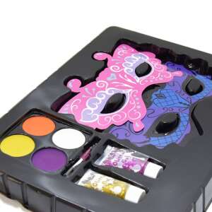 Jelmezbál szett gyermekeknek maszkokkal, glitterrel és arcfestékkel - Arcfesték