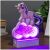 Unikornis LED Éjszakai Fény - 21 cm 103297704