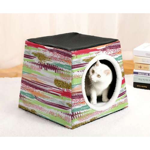 3 in 1 Összehajtható Űrkapszula Kisállat Fekhely, Állatágy 35 x 35 x 30 cm  103298569