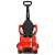 Red push car with lights and sounds for toddlers, 3 in 1, ride-on, walker, push car, front view