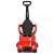 Red push car with lights and sounds for toddlers, 3 in 1, ride-on, walker, push car, front view