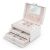 Massido Ékszeres doboz tükörrel - Fehér, Rózsaszín 103299435