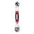 Universal wrench, 8-19mm, with red and black handle