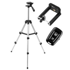 Profoto aluminum tripod with phone mount and remote shutter - Tripod