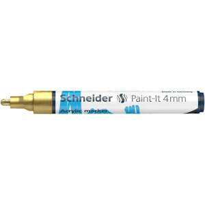 SCHNEIDER "Paint-It 320" 4 mm arany Akril marker - Schneider