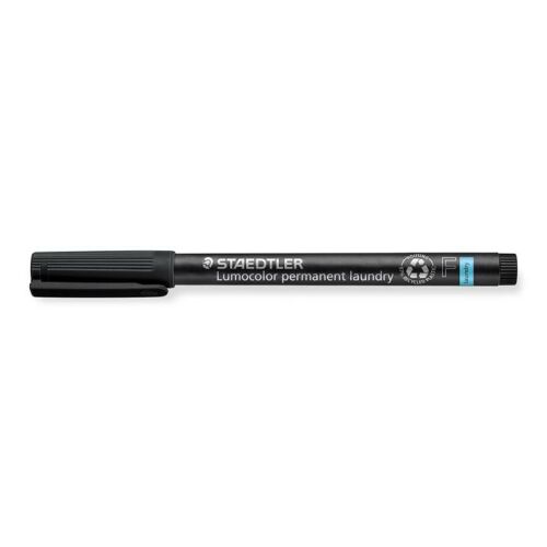STAEDTLER Lumocolor Laundry F 0,6 mm marker cu alcool negru STAEDTLER Lumocolor Laundry F 0,6 mm