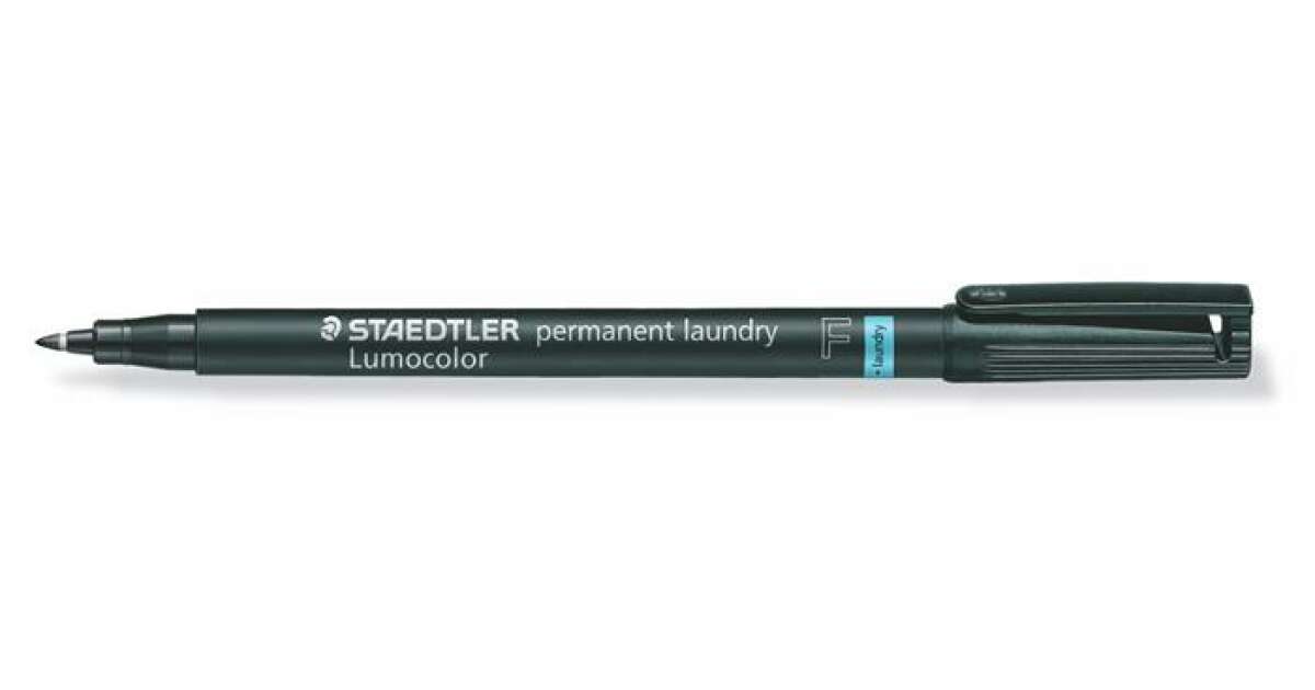 STAEDTLER Lumocolor Laundry F 0,6 mm black alcohol marker 138026141