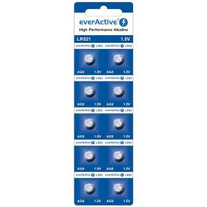 10er Pack everActive LR521 AG0 1.5V Knopfzellen - EverActive