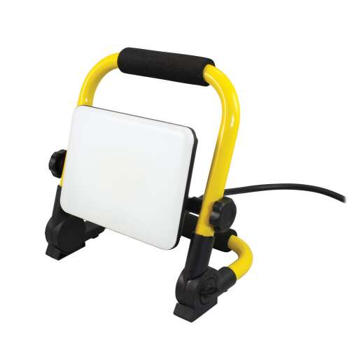 Commel LED hordozható munkalámpa, 30W, 3200 lm, 6500K, állvánnyal és fogantyúval - Reflektor és munkalámpa