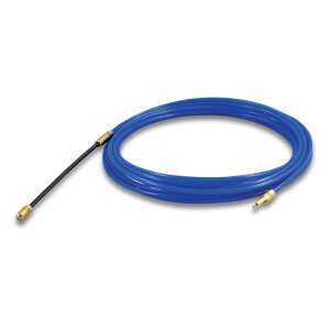 Commel 10m bandă de tragere a cablurilor din plastic albastru cu cap cu arc, 3mm - Echipamente electrice