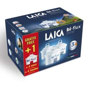 Laica Bi-Flux water filter cartridges 3+1 pack packaging