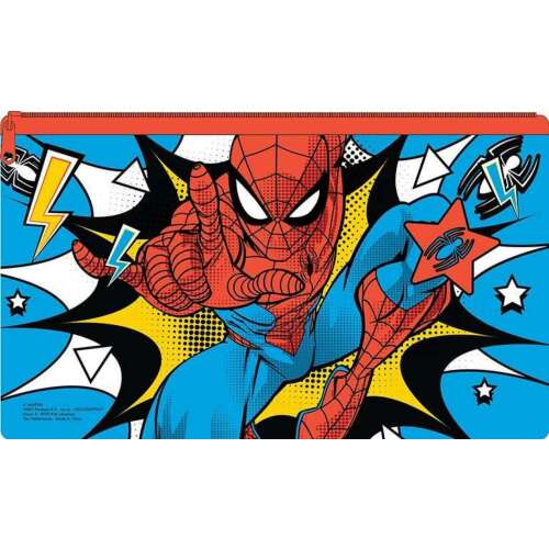 Puzdro na ceruzky Marvel Spiderman pre deti, so zipsom