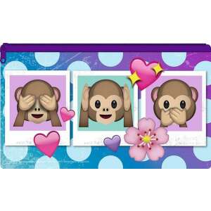 DISNEY EMOJI Puzdro pre deti, so zipsom, opice: nevidím, nepočujem, nehovorím - Kúpanie & Starostlivosť o bábätká