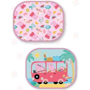 2er Pack Peppa Pig Autosonnenblenden mit Peppa Pig und ihrer Familie im tropischen Urlaub - Babys & Toddler