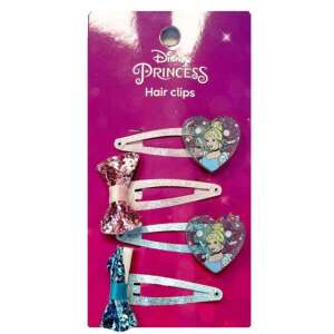 Sada sponiek do vlasov Disney Princess Cinderella Royal Sparkles, v sade 4 trblietavé sponky do vlasov s motívom Popolušky - Sponky do vlasov, čelenky