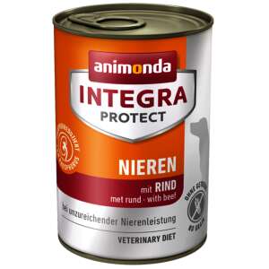 Animonda Integra Protect Dieta Veterinară pentru Câini cu Probleme Renale cu Vită, 400g - Hrană umedă pentru câini