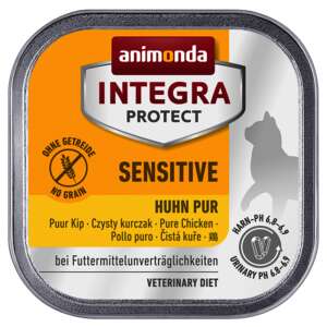Animonda Integra Protect Sensitive mokra karma dla kotów, czysty kurczak, bez zbóż, dieta weterynaryjna, 100g - Karma dla kotów