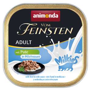 Animonda Vom Feinsten Adult nedves macskaeledel marhából tejszószban - Animonda