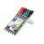 Sada 6 permanentných fixiek Staedtler Lumocolor 318 F v rôznych farbách v blistrovom balení