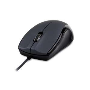 Astrum MU110 vezetékes optikai egér fekete-szürke színben, 3 gomb, 1000 DPI - Astrum