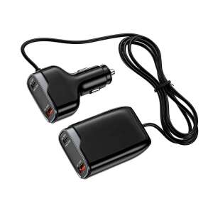 Astrum PRO GO PD100 Autoladegerät mit 2 USB- und 2 Type-C-Anschlüssen - Autoladegeräte