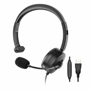 Astrum HU620 Call Center Headset mit verstellbarem Mikrofon - Astrum