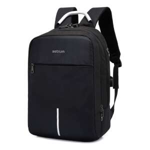 Astrum LB220 schwarzer Laptop-Rucksack, wasserdichtes Oxford-PU, 15 Zoll - Astrum