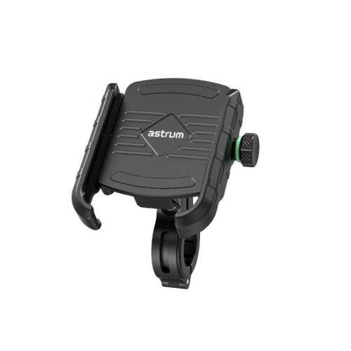 Univerzálny držiak telefónu na motocykel Astrum SH320 s bezdrôtovým nabíjaním, čierny