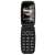 Maxcom MM828 4G Dual SIM Mobiltelefon, blau, geöffnet, Vorderansicht