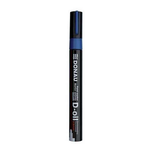 DONAU "D-oil" M 2,8 mm marker cu lac albastru DONAU "D-oil" M 2,8 mm marker cu lac albastru 58175897