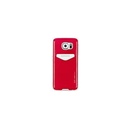 Mercury Slim Plus piros iPhone 6/6S tok kártyatartóval - Mercury