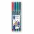 STAEDTLER "Lumocolor 313 S" OHP 0,4 mm Sada alkoholových fixiek 4 rôznych farieb 58376710
