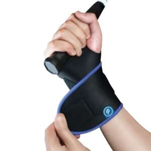 Fortuna neoprén csuklórögzítő, állítható, fekete, sport és mindennapi használatra - Fortuna