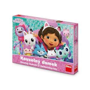 Grająca lalka Gabby's Dollhouse Magiczny domek, zabawna i wciągająca gra dla dzieci w wieku od 6 lat - Gra