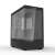 Zalman Mini P10 black computer case with tempered glass side panel