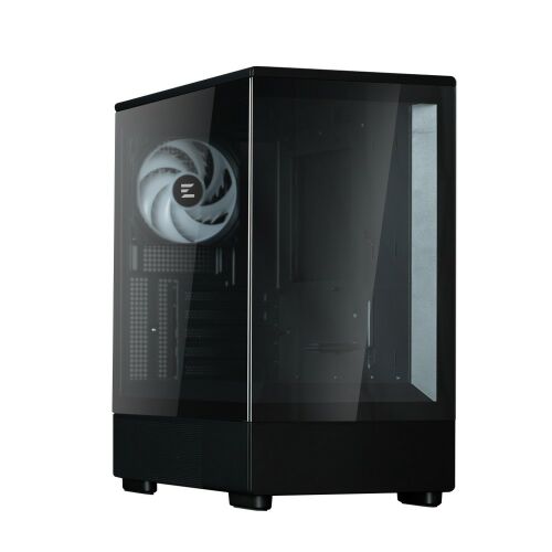 Zalman P10 Mini Black Micro-ATX PC Case with Tempered Glass Side Panel