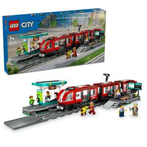 LEGO® City Stadtzentrum Bahnhof und Straßenbahn 60423 105226781 - Autos & Fahrzeige